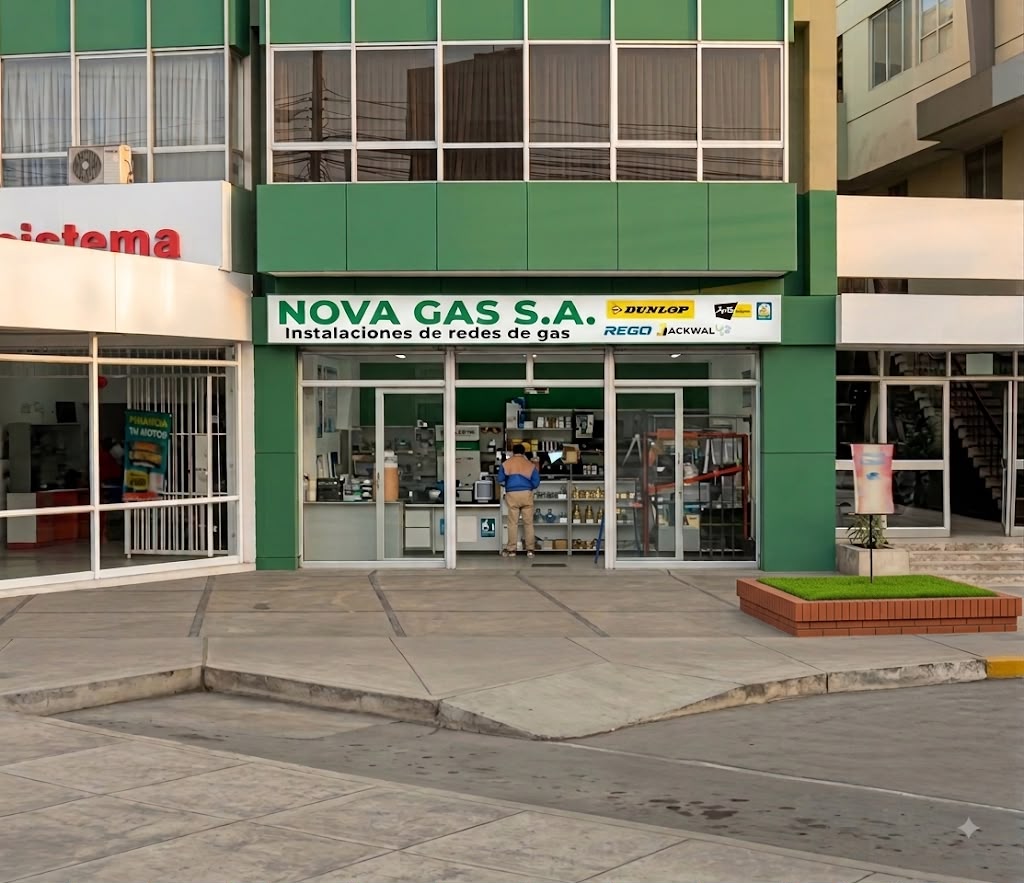 Tienda y Showroom Central Nova Gas Peru en Lima